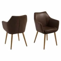 Nora Spisebordsstol, Chokolade Brun