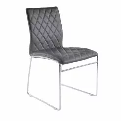 Aspen Spisesbordsstol, Sort M. Krom Stel