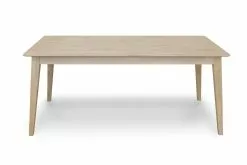 Stockholm Spisebord, Hvidolieret Eg