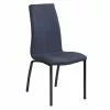 Alina Spisebordsstol, Mørkeblå M. Sort Stel