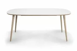 Casa Spisebord M. Udtræk, Hvid