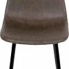 Torino Spisebordsstol, Brun Kunstlæder -Spisebordsstole Butik 28701