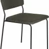 Ally Spisesbordsstol, Olivengrøn M. Sorte Metalben 2 Ally Spisesbordsstol, Olivengrøn M. Sorte Metalben -Spisebordsstole Butik 29296