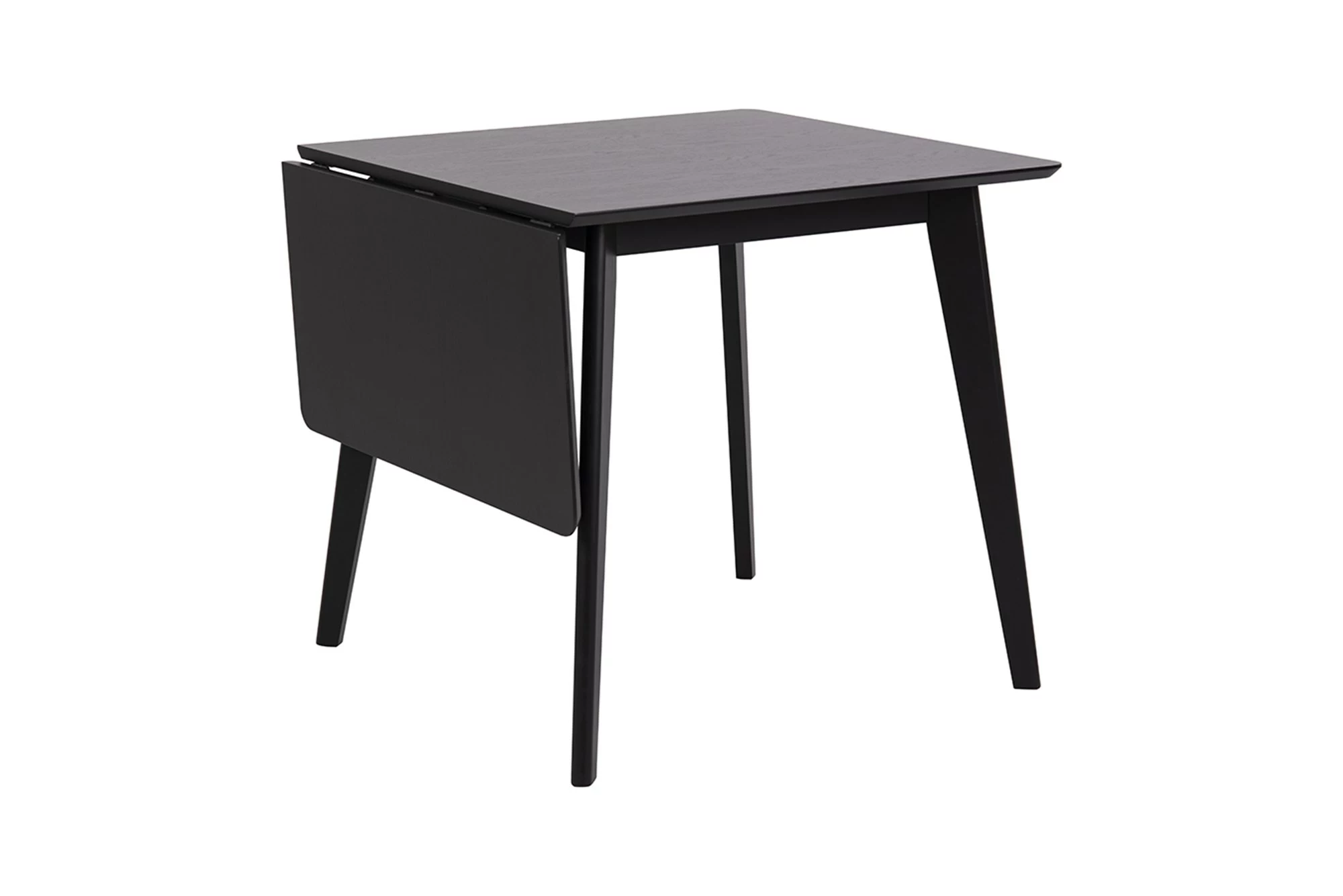 Roxy Spisebord M. Klap, Sortbejdset Egefinér 3 Roxy Spisebord M. Klap, Sortbejdset Egefinér