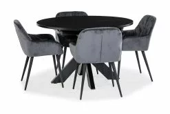 Bayview Spisebordssæt M. 4 Giovanni Spisebordsstole
