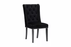 Jospeh Spisebordsstol, Sort Velour