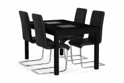 Jasmin Spisebordssæt M. 4 Cibus Spisebordsstole