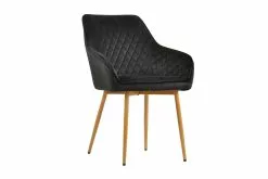 Valleviken Spisebordsstol, Sort