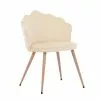 Borddhult Spisebordsstol, Beige -Spisebordsstole Butik 90001280078