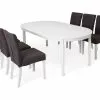 Läckö Spisebordssæt M. 6 Jenny Spisebordsstole -Spisebordsstole Butik 9000500407