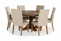 Lyon Spisebordssæt M. 6 Jenny Stole, Elmetræ