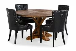 Lyon Spisebordssæt M. 4 Tuva Spisebordsstole