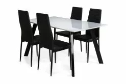 Fly Spisebordssæt M. 4 Ted Spisebordsstole