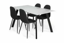 Fly Spisebordssæt M. 4 Nibe Spisebordsstole