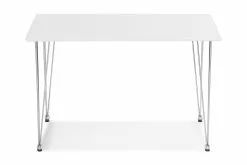 Kronblom Spisebord, Hvid