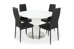 Cubic Spisebordssæt M. 4 Ted Spisebordsstole