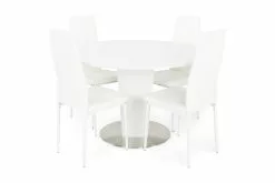 Cubic Spisebordssæt M. 4 Ted Spisebordsstole