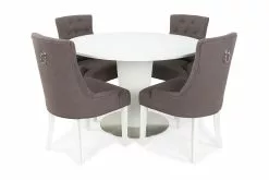 Cubic Spisebordssæt M. 4 Viktoria Stole