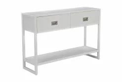 Miller Konsolbord, Hvid Marmorlook