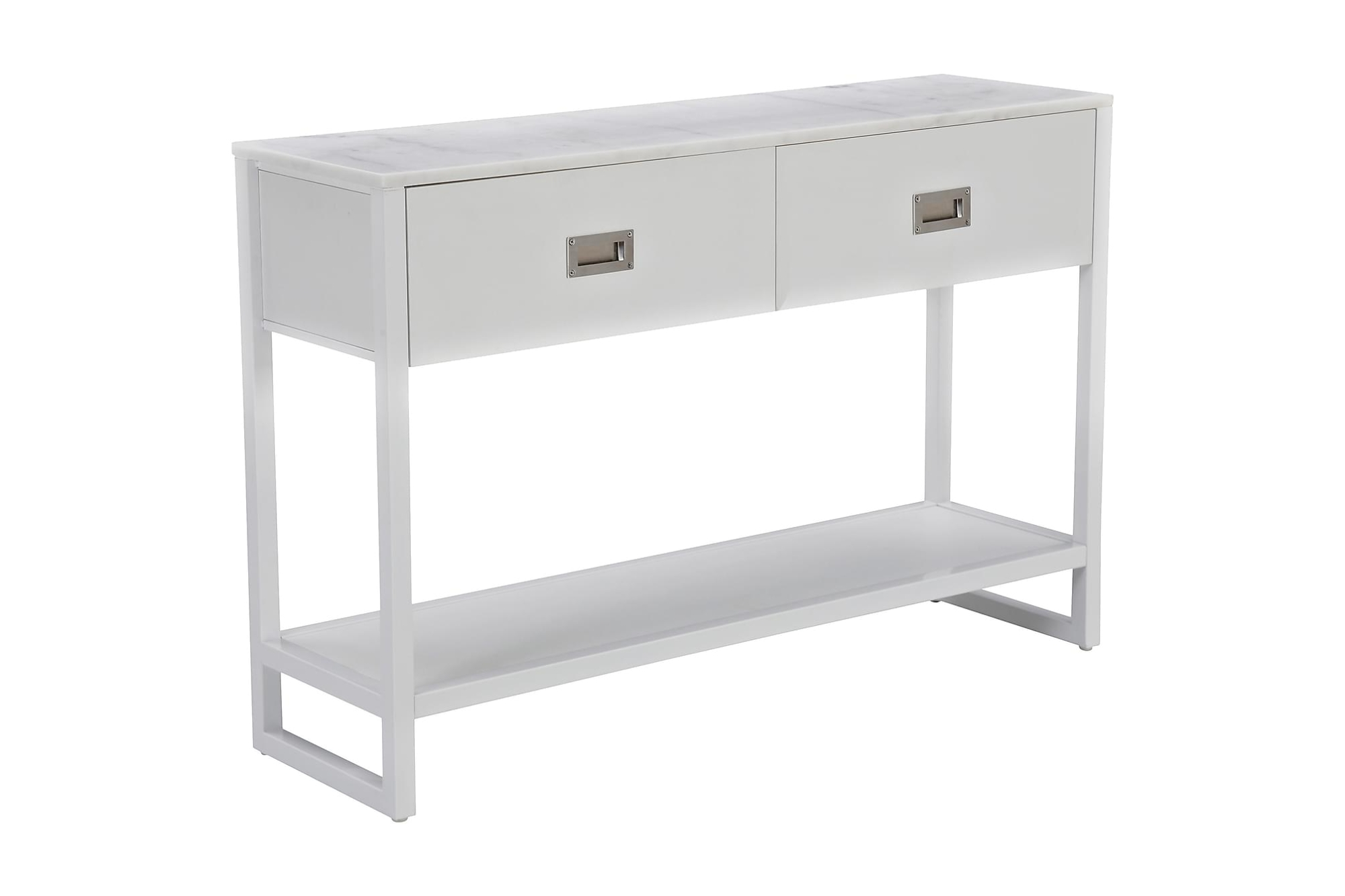 Miller Konsolbord, Hvid Marmorlook 3 Miller Konsolbord, Hvid Marmorlook