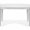 Läckö Spisebord M. Udtræk, Hvid -Spisebordsstole Butik 9000608436