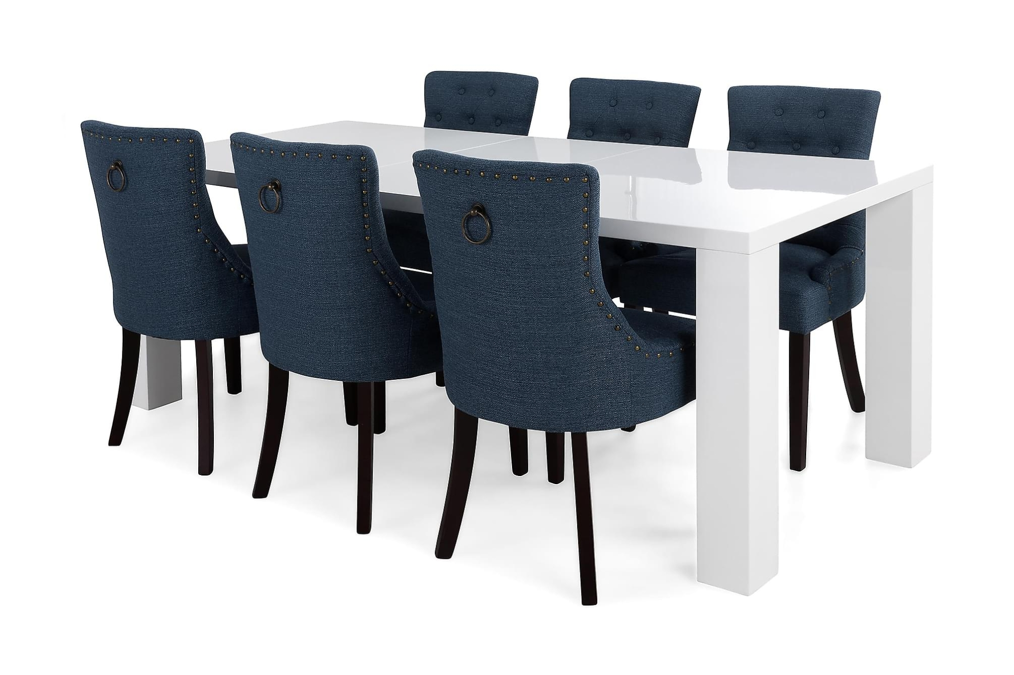 Cibus Spisebordssæt M. 6 Viktoria Spisebordsstole 3 Cibus Spisebordssæt M. 6 Viktoria Spisebordsstole