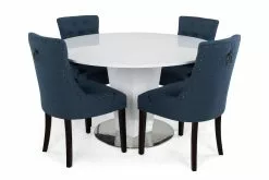 Diamond Spisebordssæt M. 4 Viktoria Spisebordsstole