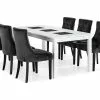 Jasmin Spisebordssæt M. 6 Viktoria Spisebordsstole -Spisebordsstole Butik 9000647860