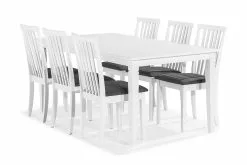 Hartford Spisebordssæt M. 6 Läckö Spisebordsstole