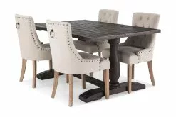 Dijon Spisebordssæt M. 4 Viktoria Spisebordsstole