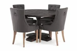 Dijon Spisebordssæt M. 4 Viktoria Spisebordsstole