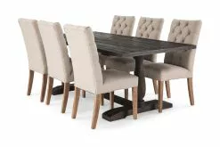 Dijon Spisebordssæt M. 6 Jenny Spisebordsstole