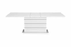 Malibu Spisebord M. Udtræk, Hvid