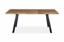 Marcelen Spisebord, Brun M. Sort Stel