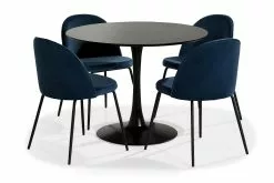 Caitly Spisebordssæt M. 4 Felipe Spisebordsstole