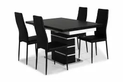 Macahan Spisebordssæt M. 4 Ted Spisebordsstole