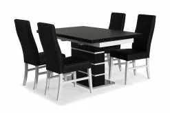 Macahan Spisebordssæt M. 4 Mazzi Spisebordsstole