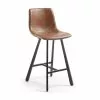 Listarum Barstol, Brun Kunstlæder 2 Listarum Barstol, Brun Kunstlæder -Spisebordsstole Butik 9000692895
