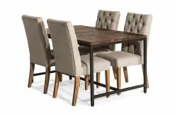 Wilmer Spisebordssæt M. 4 Jenny Spisebordsstole