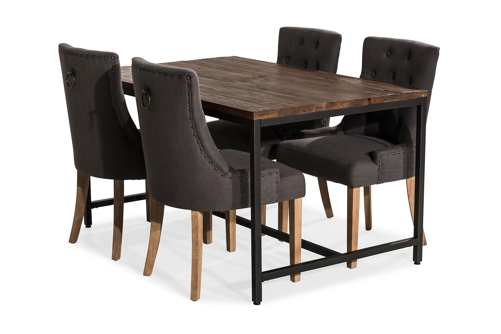 Wilmer Spisebordssæt M. 4 Viktoria Spisebordsstole 3 Wilmer Spisebordssæt M. 4 Viktoria Spisebordsstole