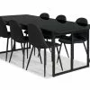 Carrie Spisebordssæt M. 6 Nibe Spisebordsstole -Spisebordsstole Butik 9000694621