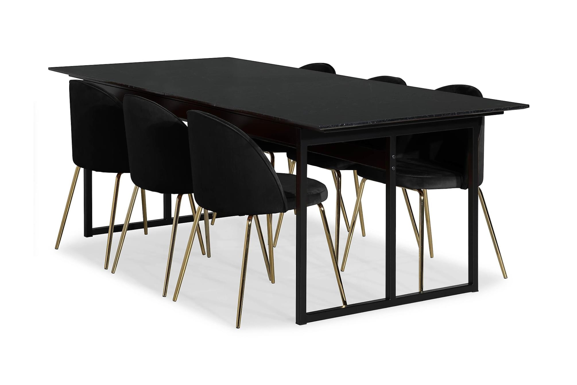 Carrie Spisebordssæt M. 6 Felipe Spisebordsstole 3 Carrie Spisebordssæt M. 6 Felipe Spisebordsstole