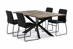 Marcelen Spisebordssæt M. 4 Dewar Spisebordsstole