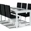 Jasmin Spisebordssæt M. 6 Jessed Spisebordsstole 1 Jasmin Spisebordssæt M. 6 Jessed Spisebordsstole -Spisebordsstole Butik 9000707593