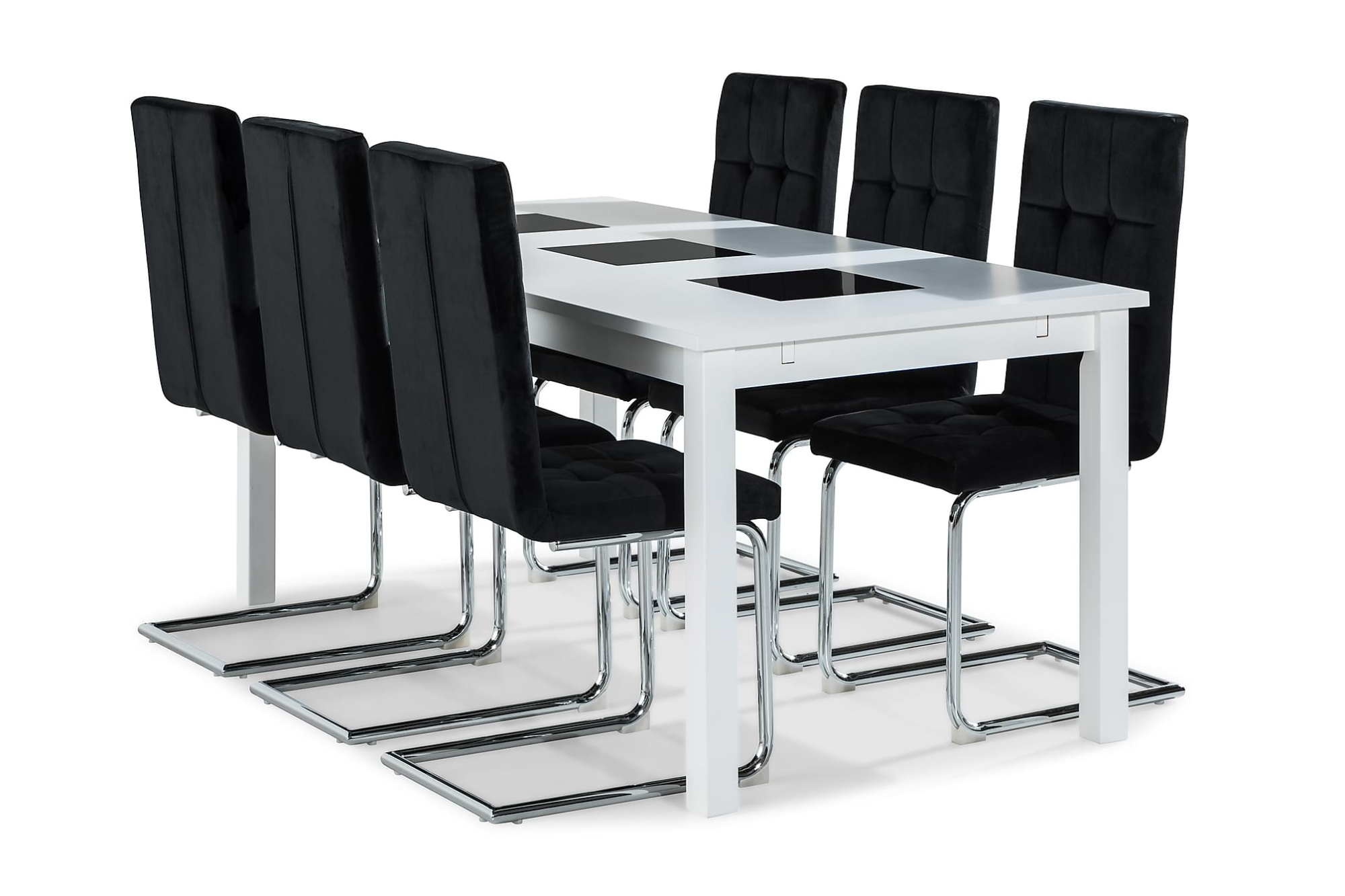 Jasmin Spisebordssæt M. 6 Jessed Spisebordsstole 3 Jasmin Spisebordssæt M. 6 Jessed Spisebordsstole