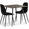 Marcelen Spisebordssæt M. 2 Nibe Spisebordsstole -Spisebordsstole Butik 9000898879