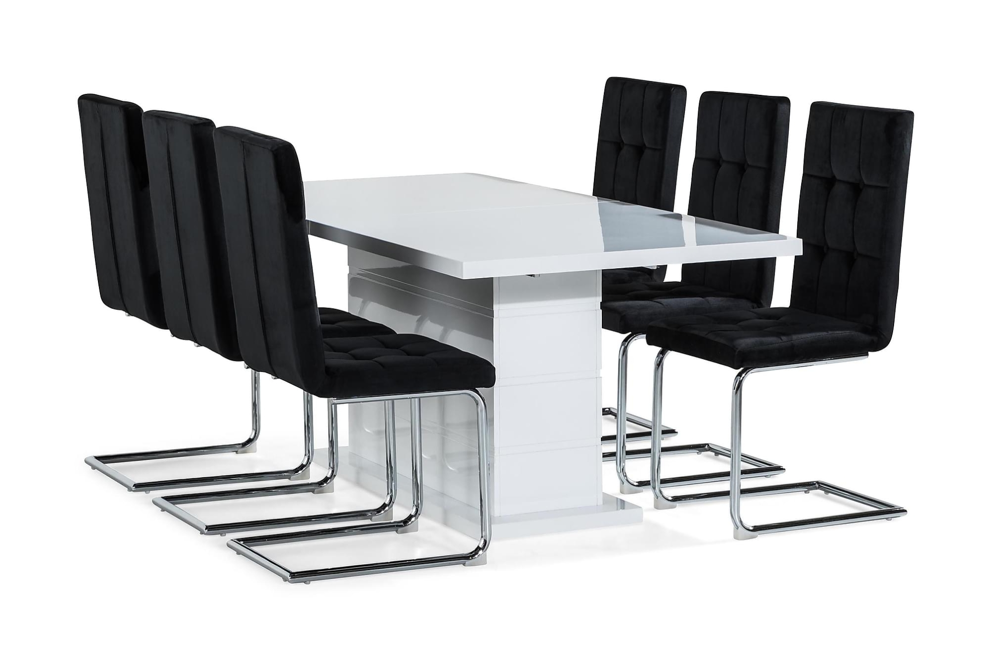 Ratliff Spisebordssæt M. 6 Jessed Spisebordsstole 3 Ratliff Spisebordssæt M. 6 Jessed Spisebordsstole