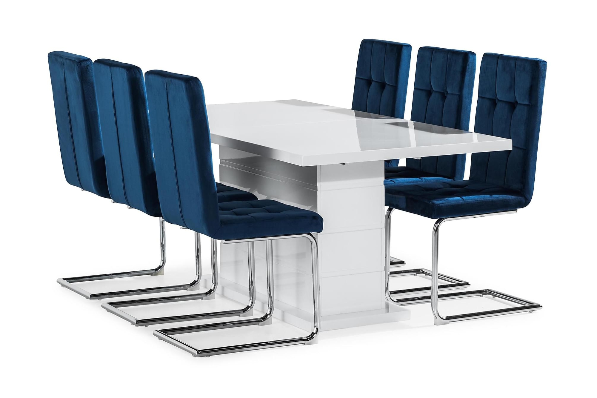 Ratliff Spisebordssæt M. 6 Jessed Stole 3 Ratliff Spisebordssæt M. 6 Jessed Stole