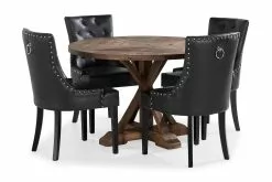 Lyon Spisebordssæt M. 4 Tuva Spisebordsstole